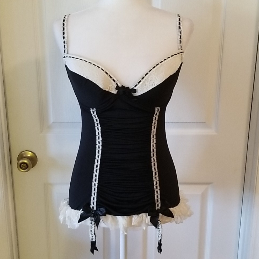 Victoria's Secret French Maid Merry Widow size 36C